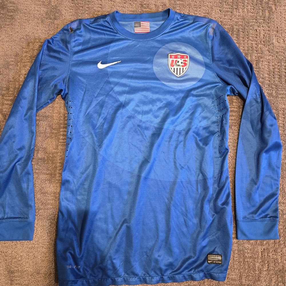 2012 United States National Team Goalkeeper Soccer Jersey Player Issue